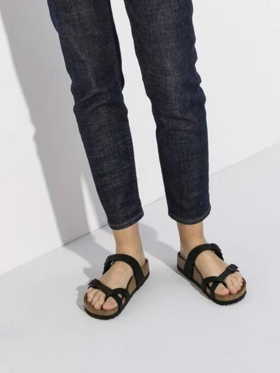 Birkenstock Shoes - Birkenstock Mayari Sandals - Color: Black - Size: Women 6
